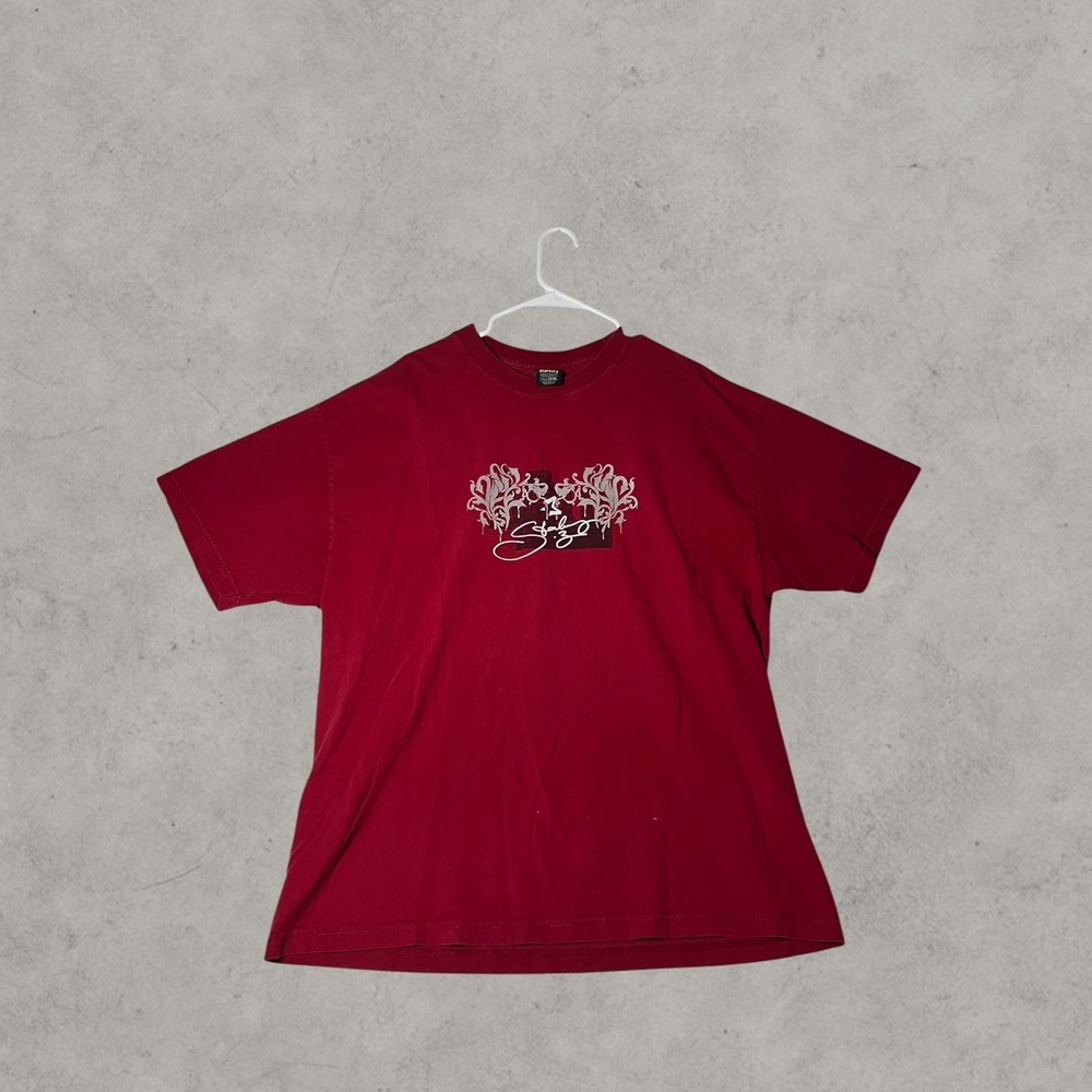 Starbury Stephon Marbury Graphic T-Shirt Mens XXL Red Steve & Barrys Streetwear
